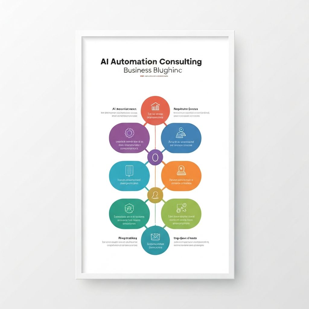 AI Automation Agency blueprint infographic